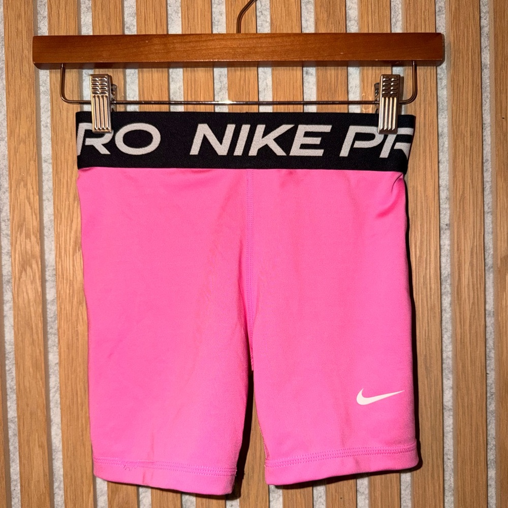 Nike Pro Bright Pink Shorts